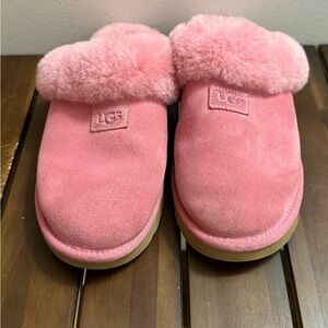 UGG Coquette Pink Slippers Size 8